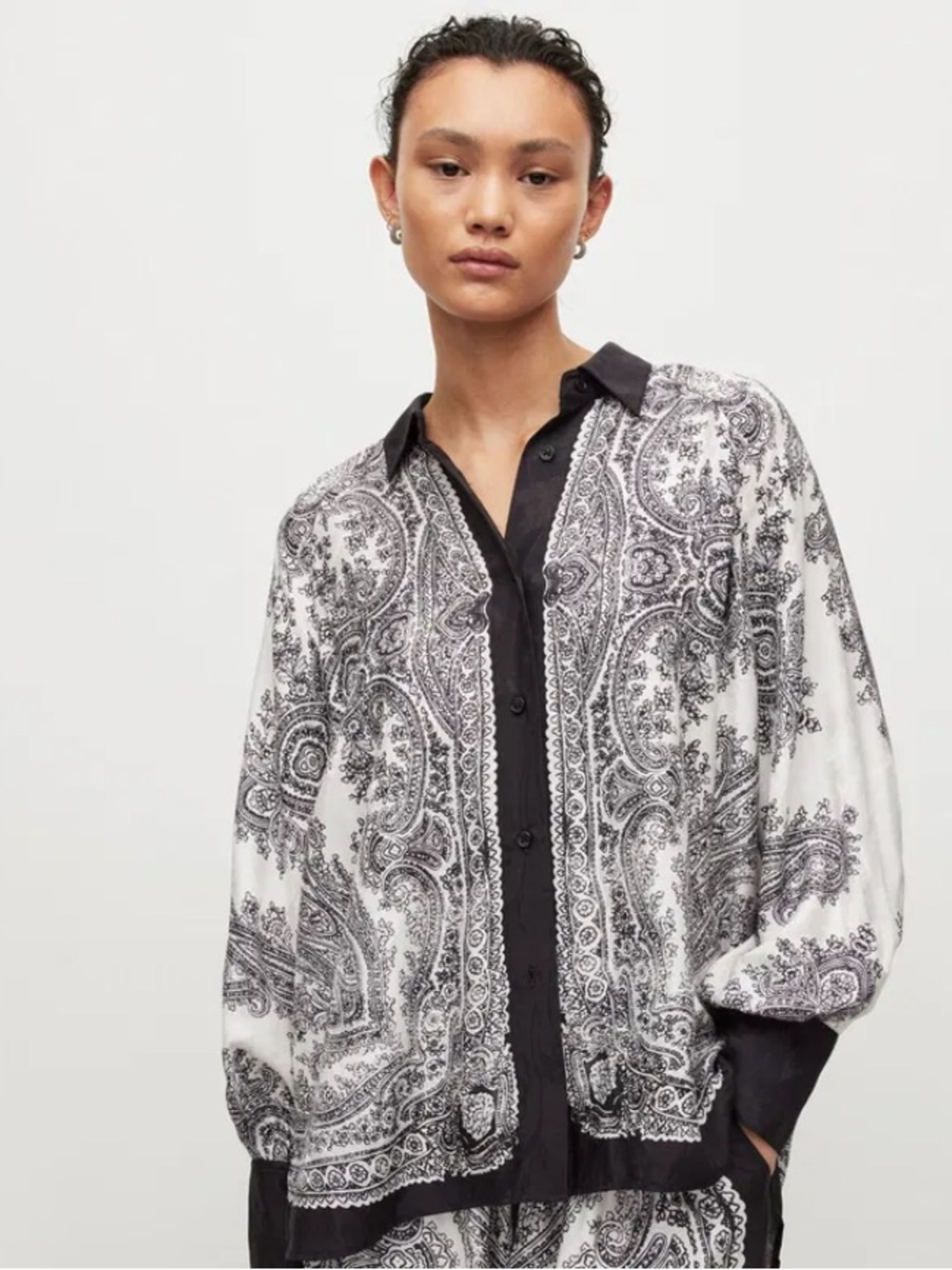 AllSaints Oana Shirt - Sz. UK 16/US 12